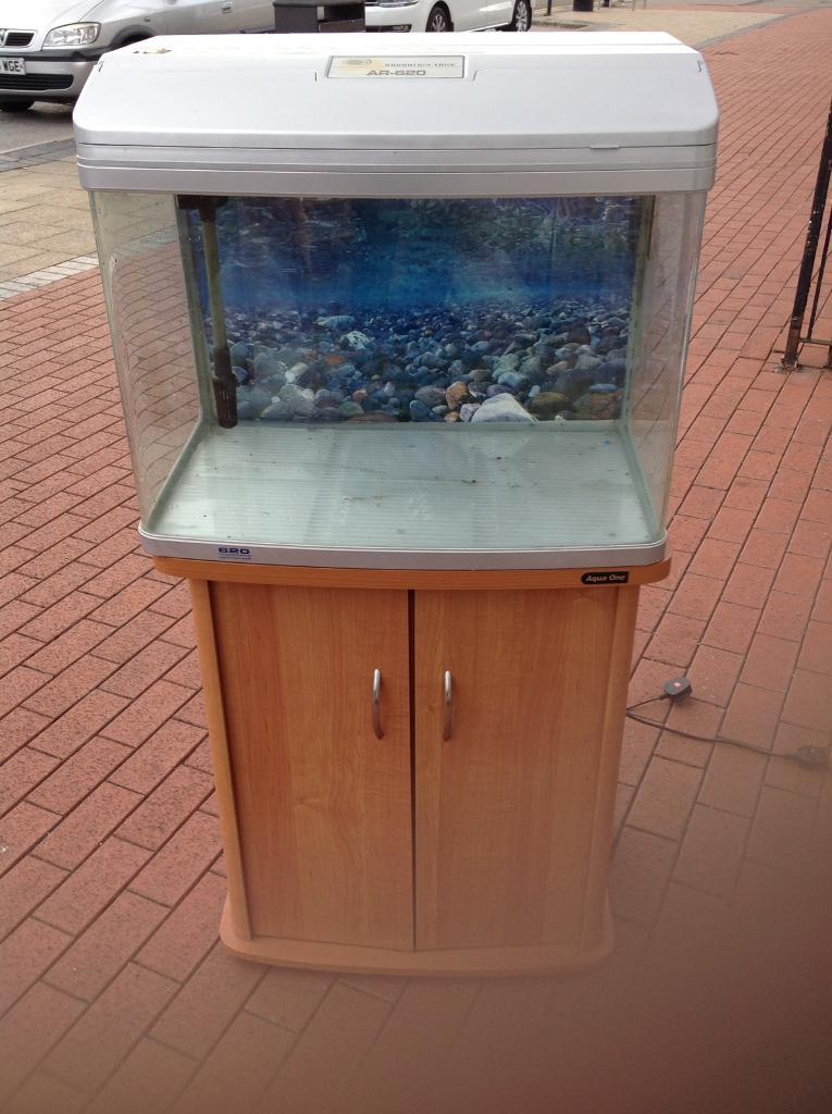 Aqua one 620 fish tank/Aquarium with stand in Hull, East Yorkshire