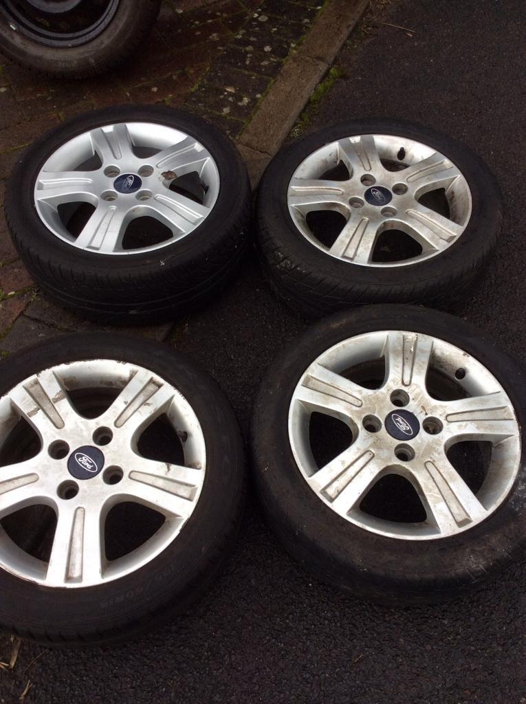 Ford Fiesta Genuine Alloy Wheels. in WottonunderEdge