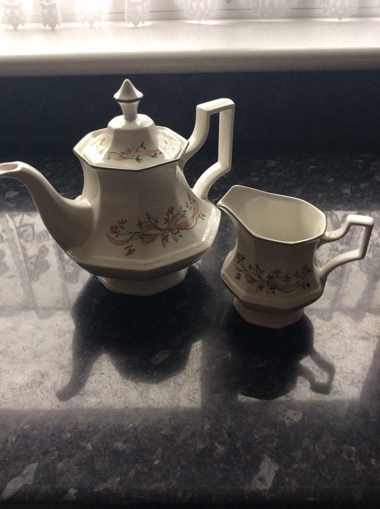 Eternal Beau Teapot and Milk Jug in Thetford, Norfolk Gumtree