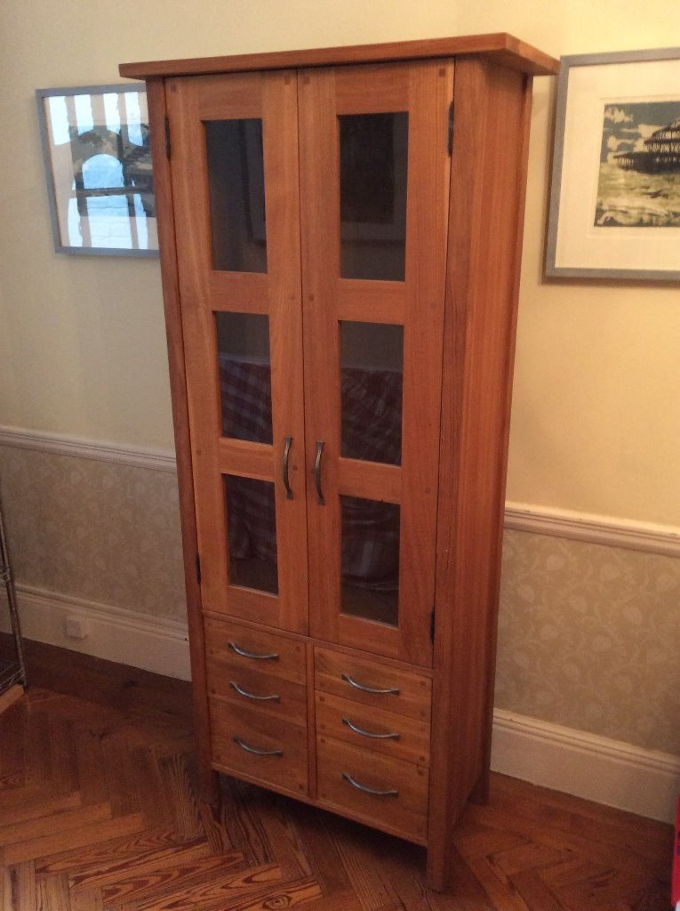 LAURA ASHLEY 'Milton' Tall Oak Display in Hampton, London