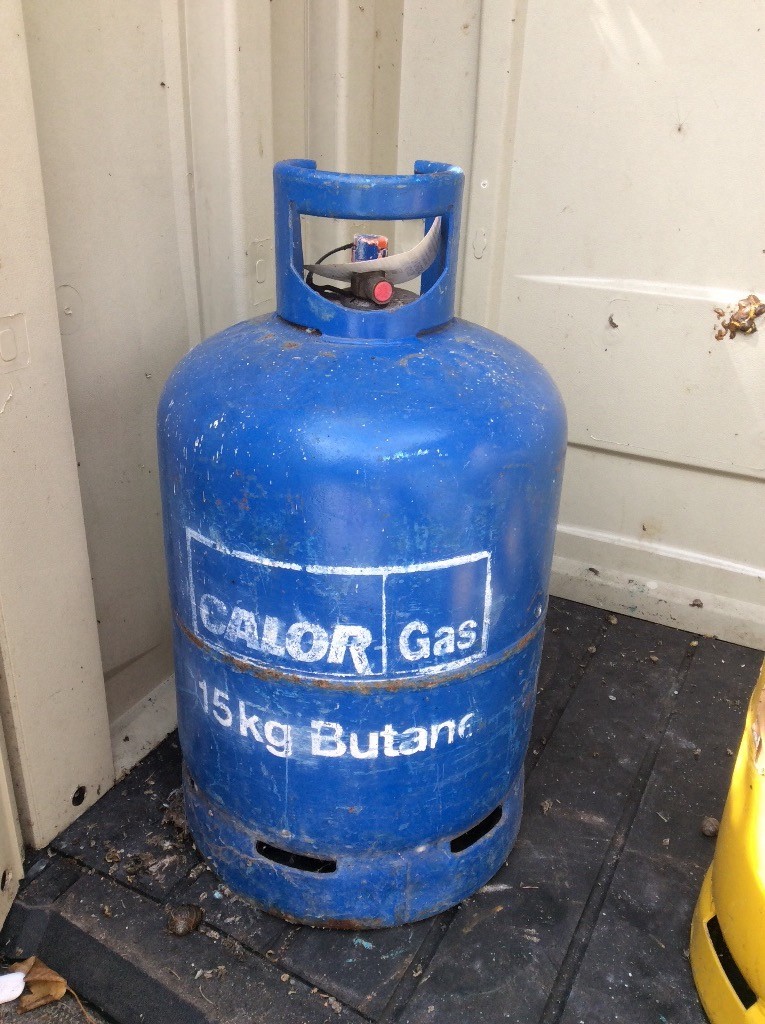 Used 15kg Butane Calor Gas Bottle 15kg in Wigston, Leicestershire