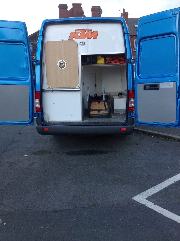 mercedes sprinter camper van three berth kitchen,toilet shower air con