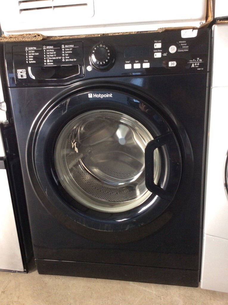 Hotpoint washing machine, 7 kg 1400 spin. Reconditioned and guaranteed