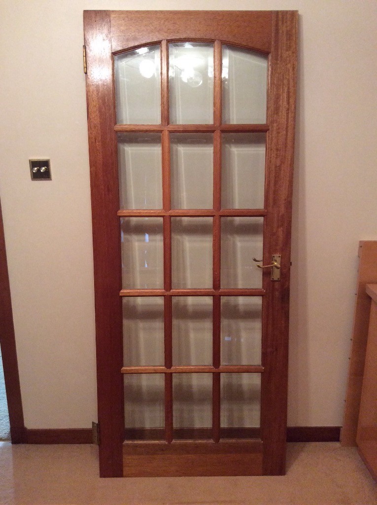 Solid hardwood mahogany internal 15 panel glazed door in Barrhead, Glasgow Gumtree