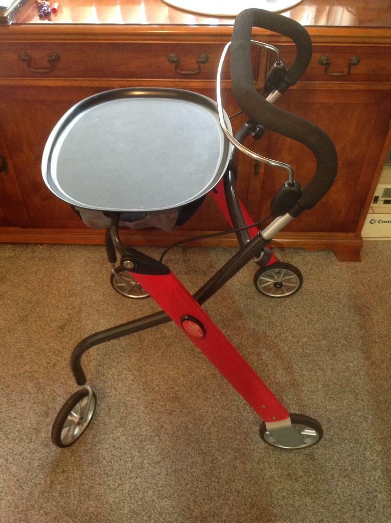 Trust indoor walking aid with tray and basket in Plymouth, Devon Gumtree