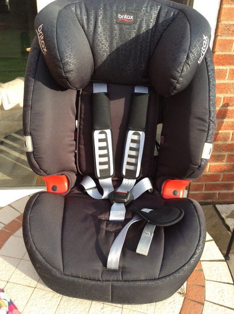 Britax child car seat, for use up to 4 yr old. Comfortable