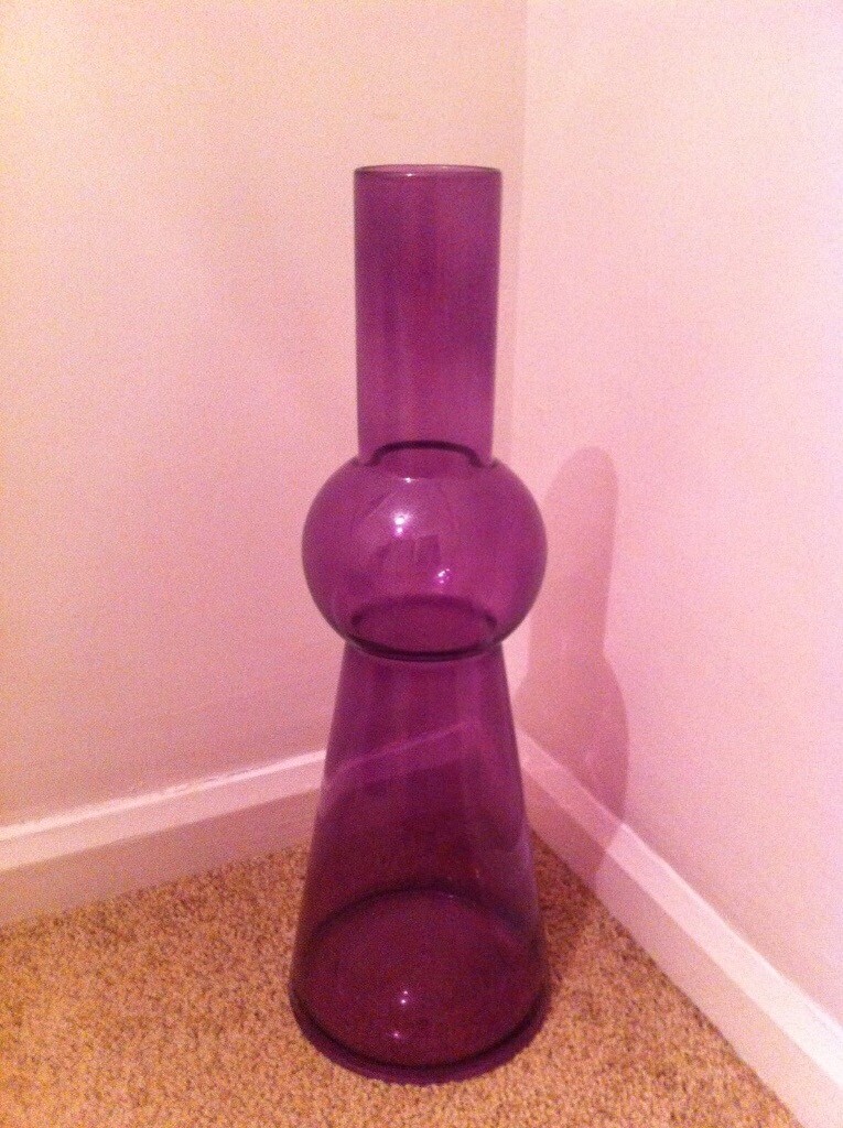 Ikea Purple Floor Vase In Nelson Merthyr Tydfil Gumtree