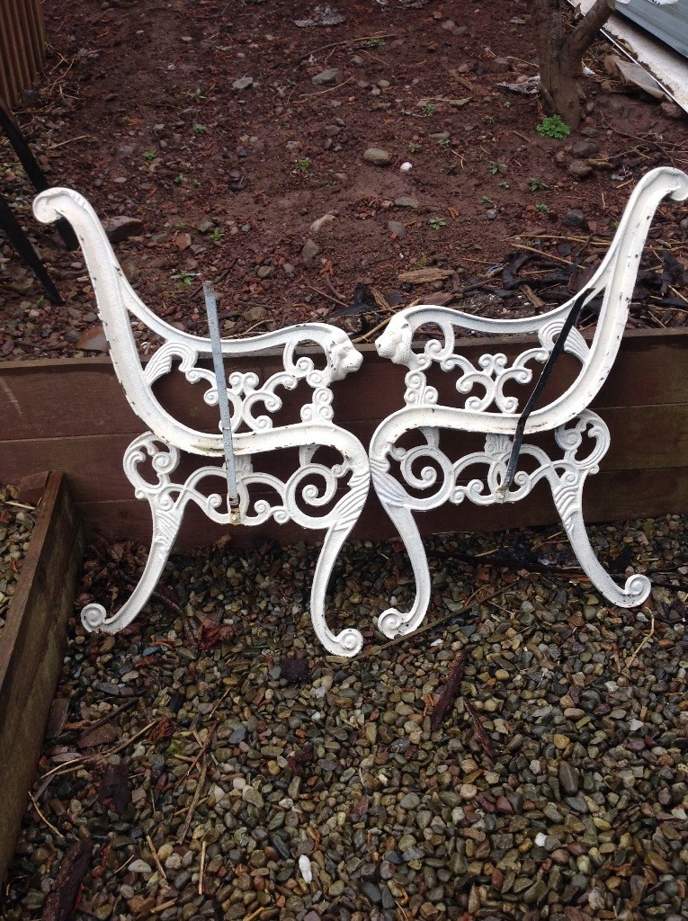 Garden bench ends in Laurencekirk, Aberdeenshire Gumtree