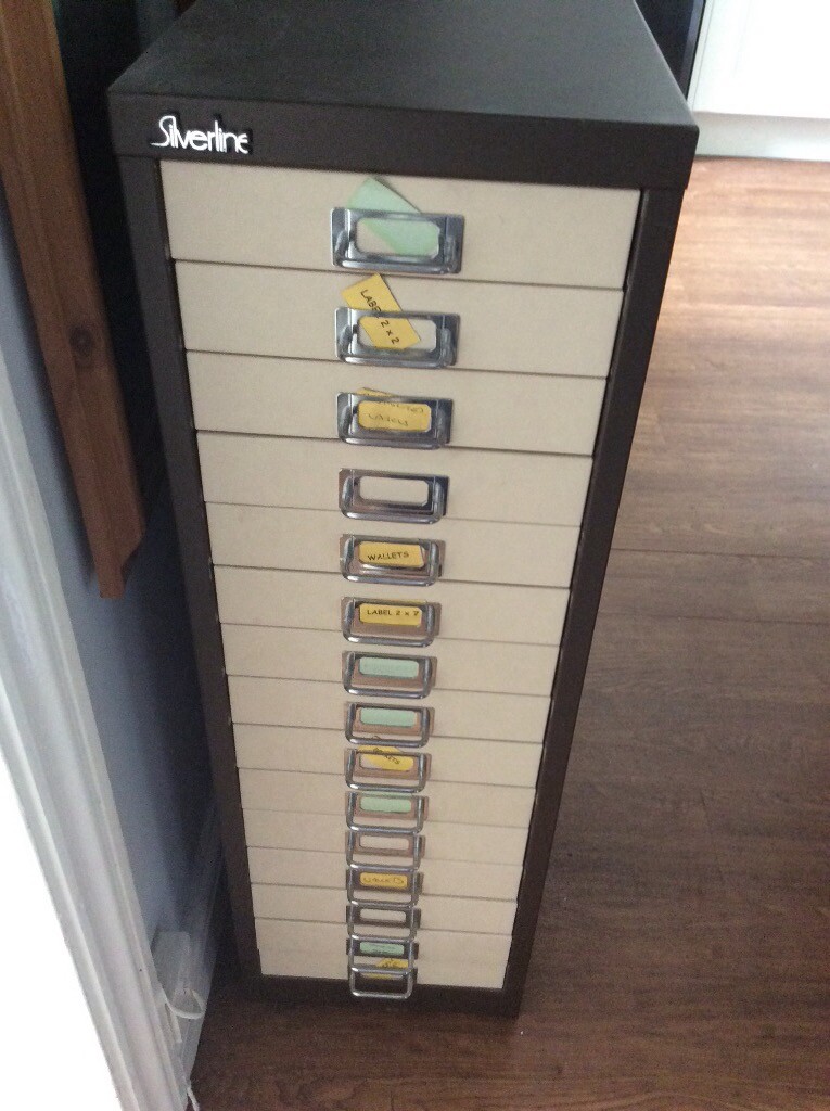 Silverline Metal Multi Drawer Cabinet In Bradley Stoke Bristol