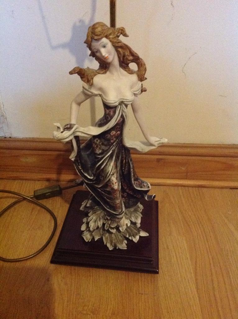 A belcari lady figurine lamp in Haworth, West Yorkshire Gumtree