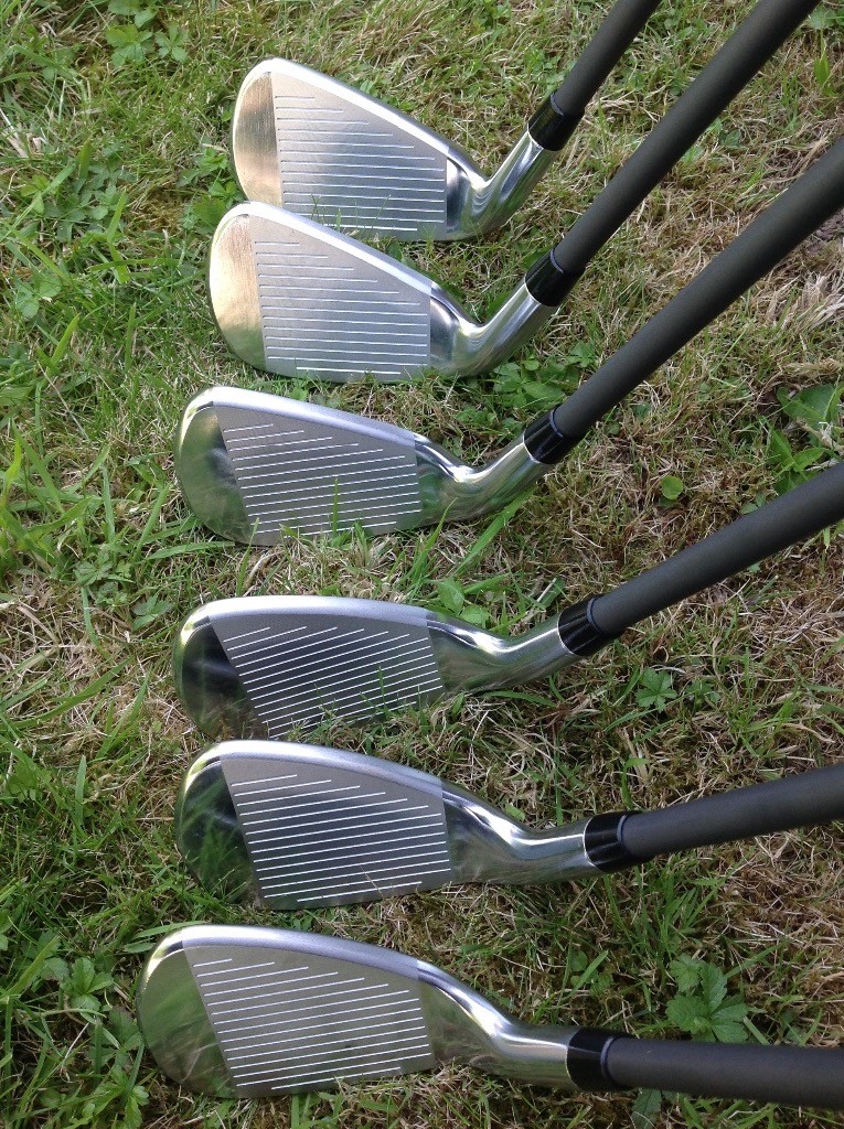 Cobra f7 one length irons 5pw ONE WEEK OLD immaculate graphite regular