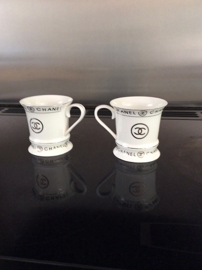 2 Genuine bone china Chanel mugs in Knottingley, West Yorkshire Gumtree