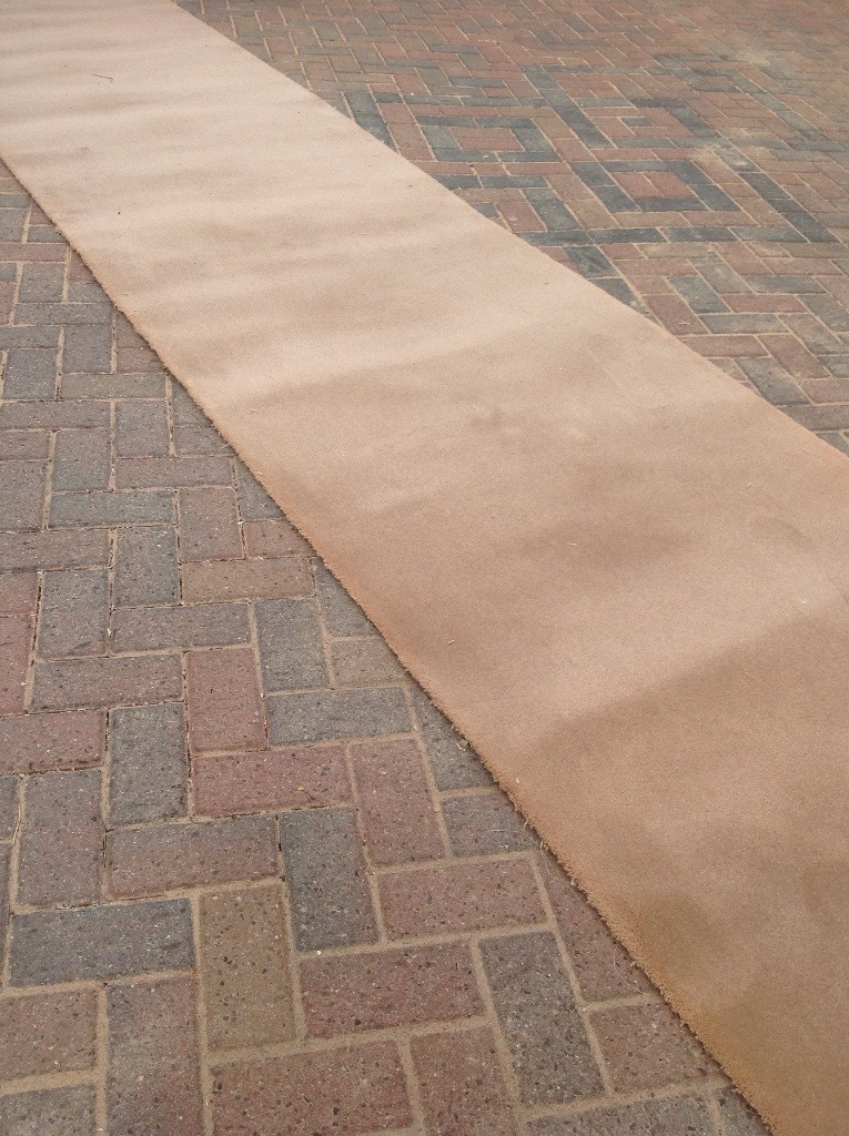 Good quality carpet,hessian backed tight weave,beige in Poole, Dorset