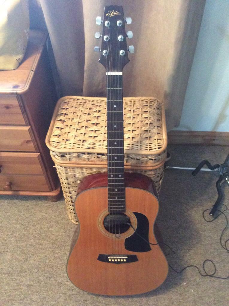 Aria AW 200 acoustic guitar package in Stalham, Norfolk Gumtree