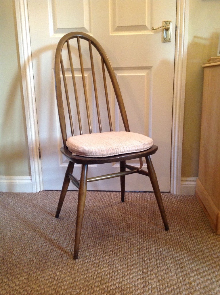 Set of six Original Ercol Quaker dining chairs. in Salisbury