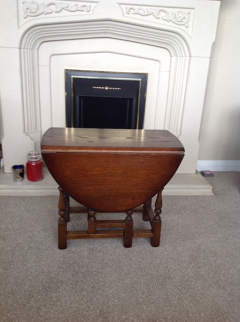 Old charm by wood brothers gate leg coffee table in absolutely mint