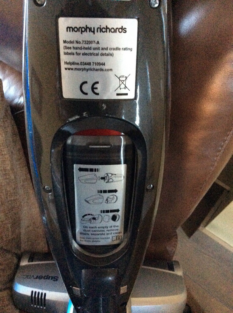 MORPHY RICHARDS CORDLESS VACUUM 732007 in Castlereagh, Belfast Gumtree