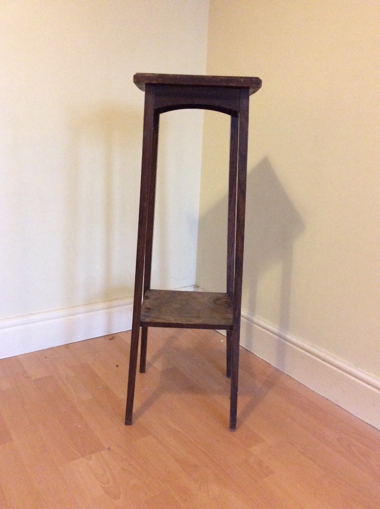 Timber small tall table free for collection | in Thatcham, Berkshire