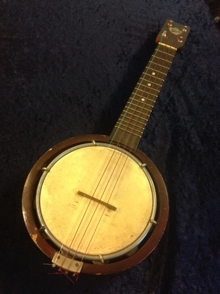 100 years old! Collectable Keech Banjo Ukulele / Banjulele Banjolele