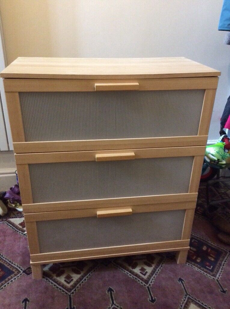 Ikea Aneboda 3 drawer chest in Roundhay West Yorkshire Ikea Aneboda 3 drawer chest in Roundhay West Yorkshire