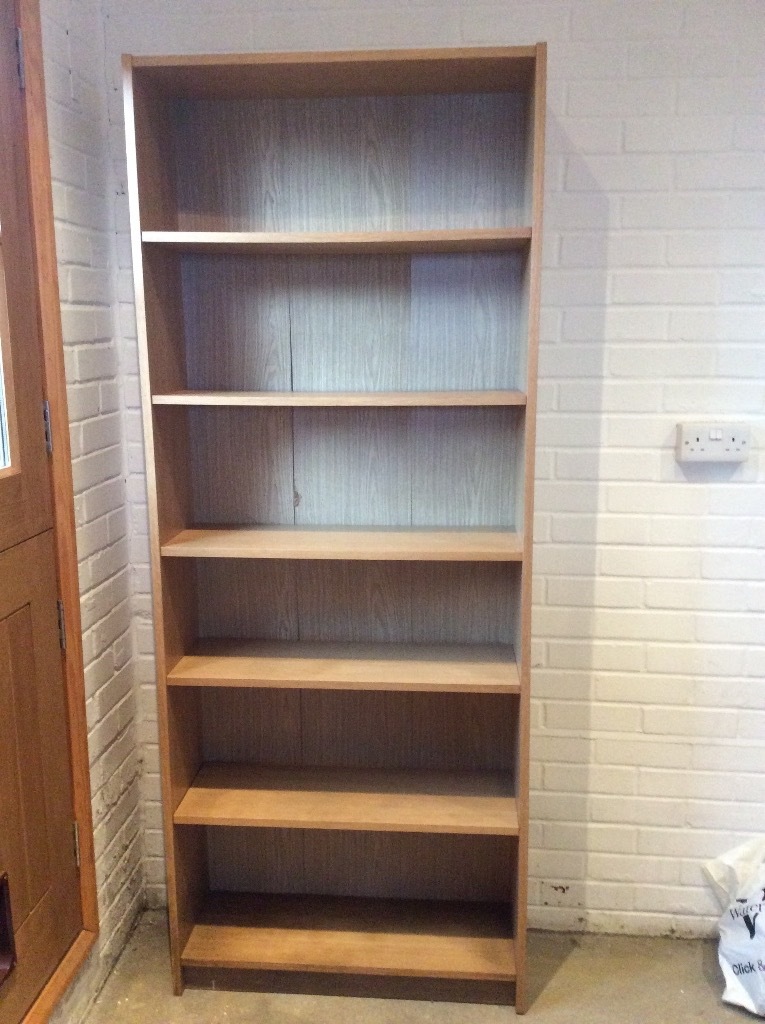 Free used IKEA Billy bookcase. Back panel slightly damaged but otherwise good condition. in