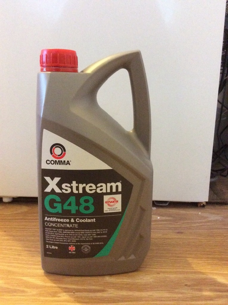 Comma G48 Antifreeze and Coolant 2L Concentrate - Nearly Full | in ...