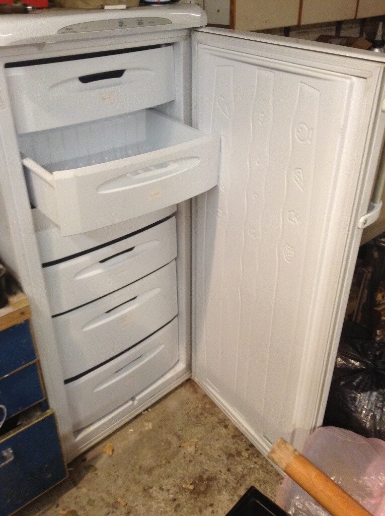 Upright freezer, perfect working order, in garage as extra space. in