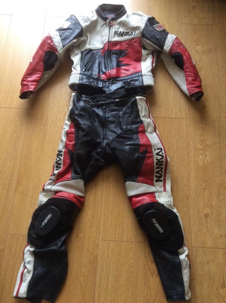 Motorcycle full leathers for sale in used condition | in Stockport