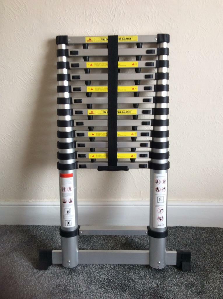 3.8m Telescopic Ladders with Carry Case in Gorleston, Norfolk Gumtree