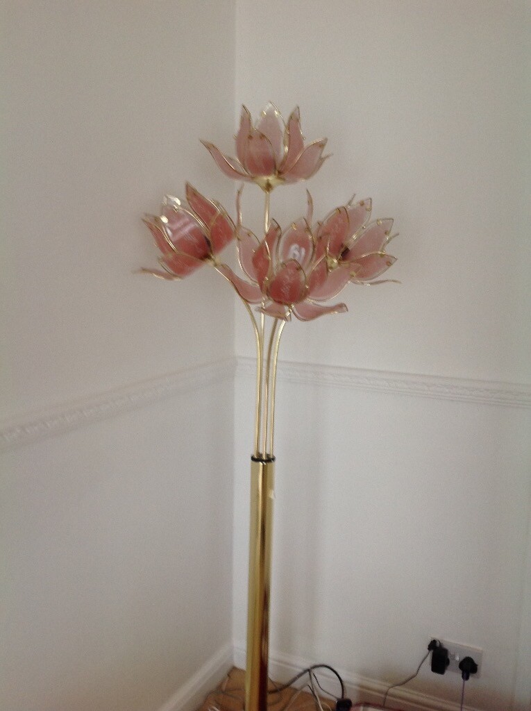 Pink Flower Floor Lamp in Shotton Colliery, County Durham Gumtree