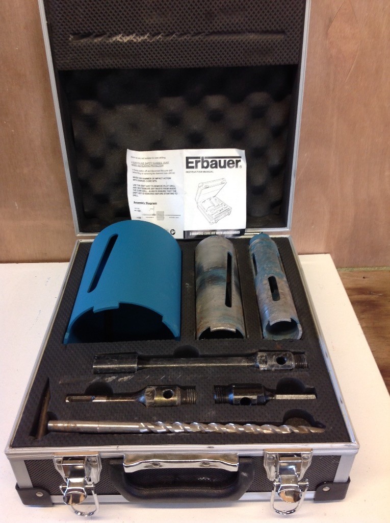 Erbauer Diamond Core Cutting Drill Set in Bridgend Gumtree