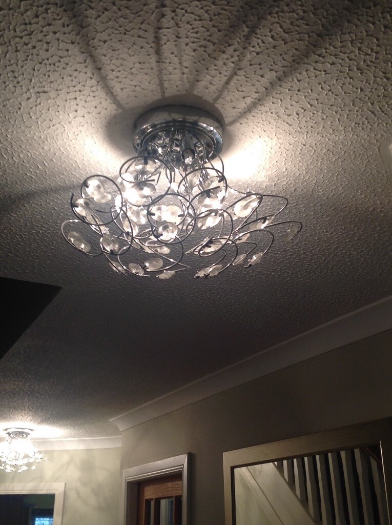 Lila Flush Ceiling Light In Chrome In Livingston West Lothian Gumtree