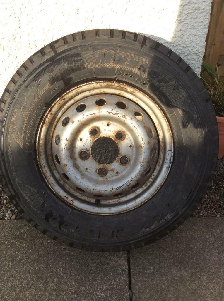 MERCEDES SPRINTER SPARE WHEEL TYRE in Broxburn, West Lothian Gumtree