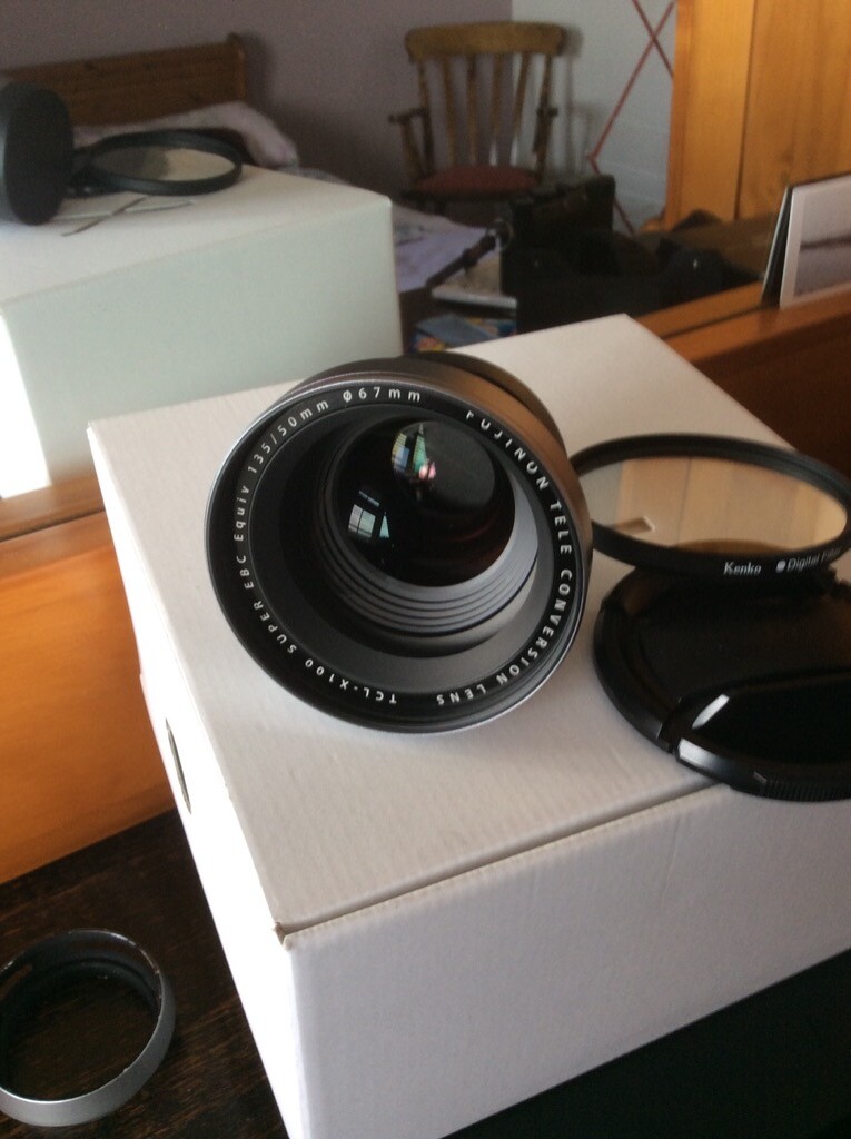 Fuji X100 tele conversion lenses for Fuji X100 series (S,T,F,MK1) in