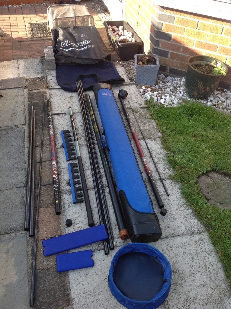 Job lot of pole fishing tackle in Burtonwood, Cheshire Gumtree