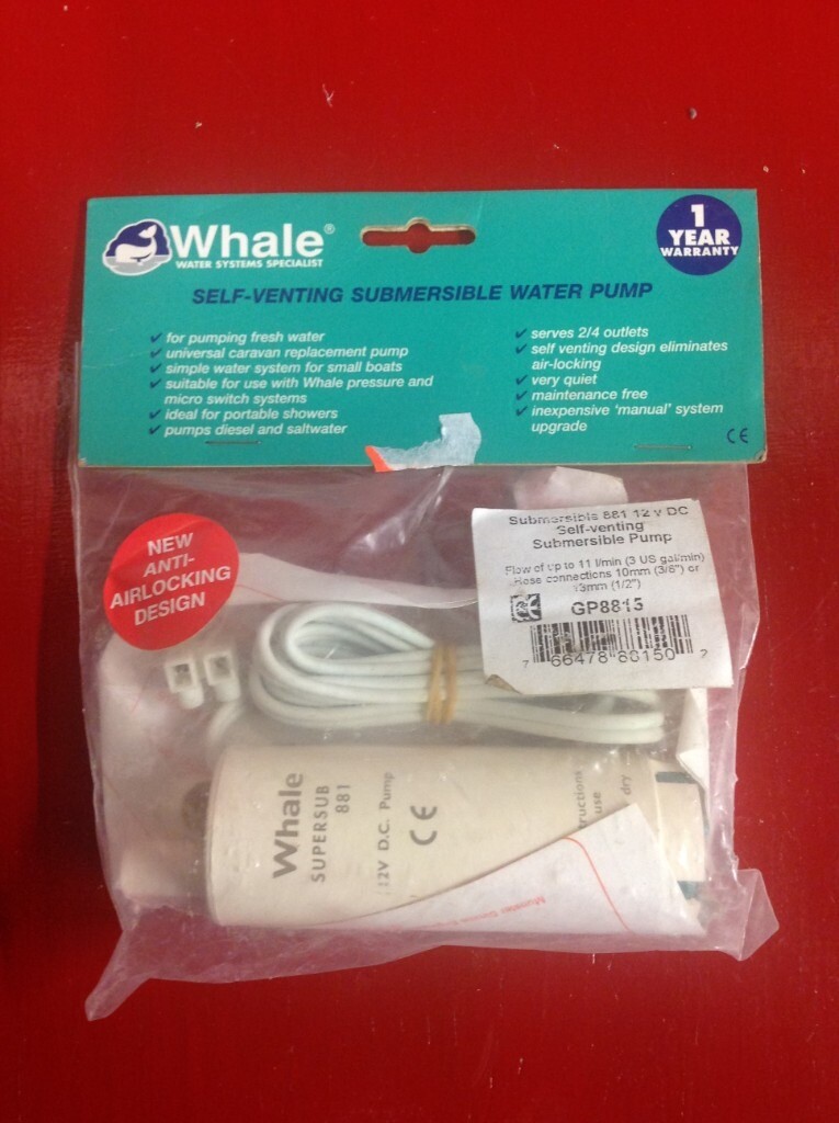 Whale 881 Caravan Water Pump in Ipswich, Suffolk Gumtree