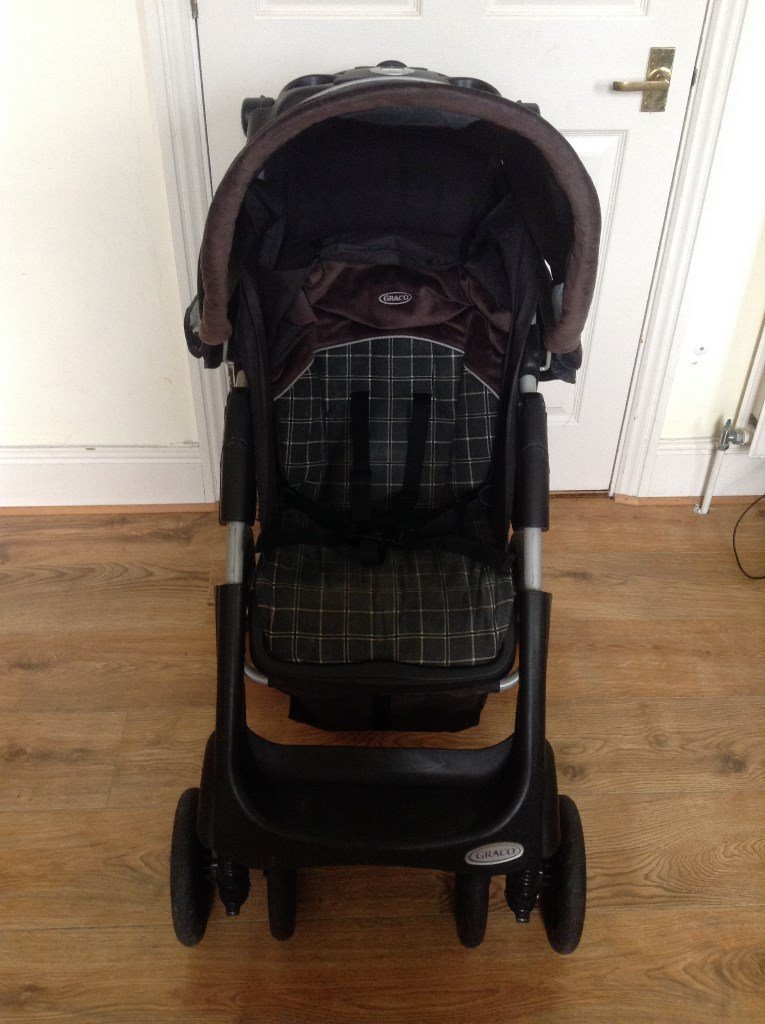 Graco Pushchair Pram Stroller With Comfort Tracker From Birth To