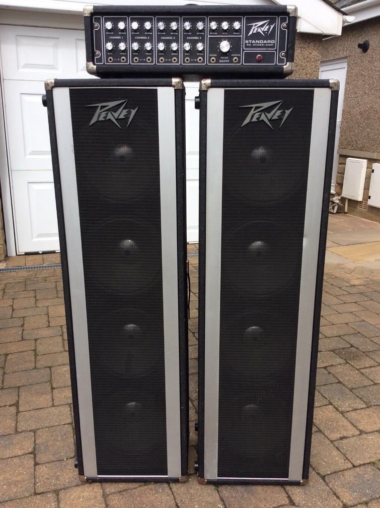 Peavey PA Speakers and Mixer Amp in Colne, Lancashire Gumtree