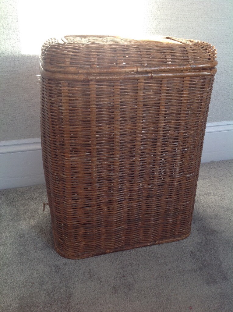 Vintage Wicker Laundry Basket in Ormeau Road, Belfast Gumtree