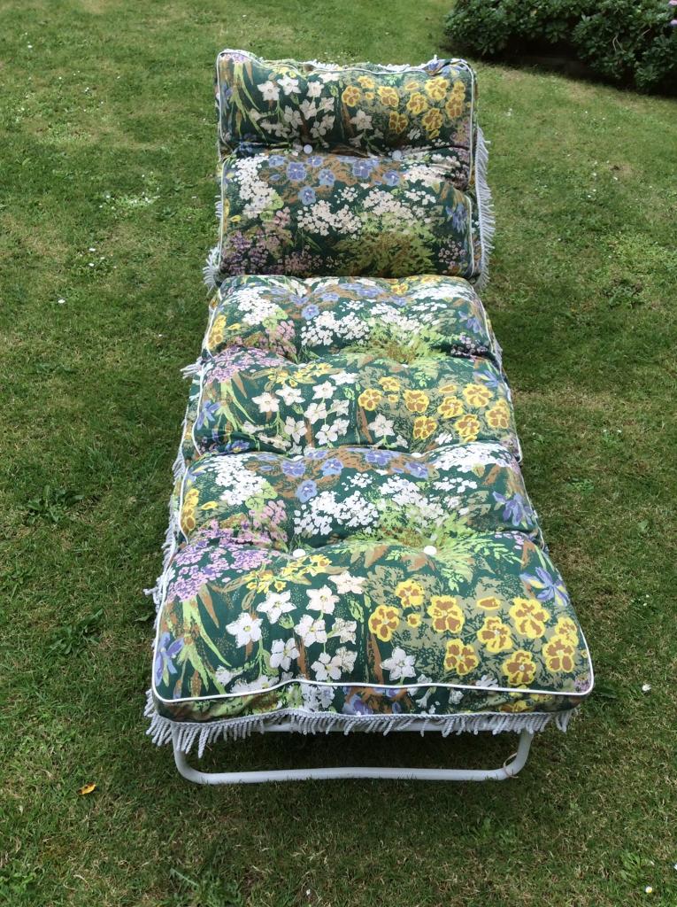 Padded sun lounger | in Bude, Cornwall | Gumtree