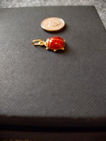 9ct Gold Ladybird Pendant 