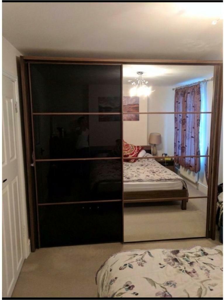 Bensons For Beds Prague Double Sliding Wardrobe In Hebburn
