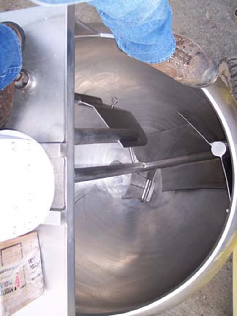 Groen kettle Model INA-150, 100 psi jacket