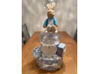 Peter Rabbit Large Nappy Cake Baby Boy Baby Shower Gift