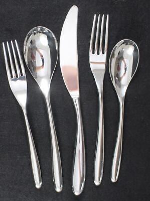 Nambe BEND 5-Piece Place Setting (Flatware) Stainless GREAT CONDITION