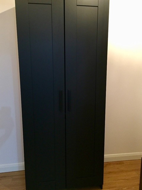 Ikea Brimnes Wardrobe Black Free Delivery To West