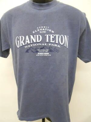 NEW Grand Teton National Park WY Wyoming Adult Mens Size S Small Shirt