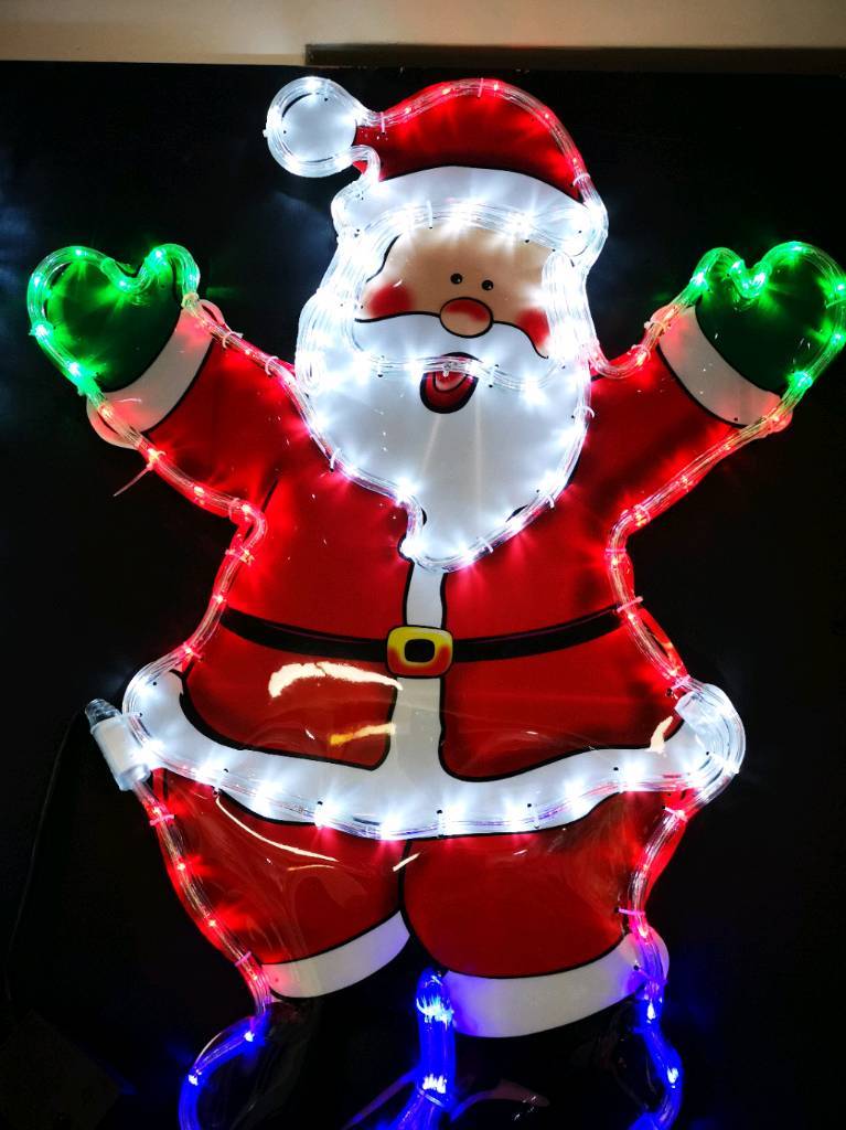 New Santa outdoor rope light decoration | in Arnold, Nottinghamshire | Gumtree