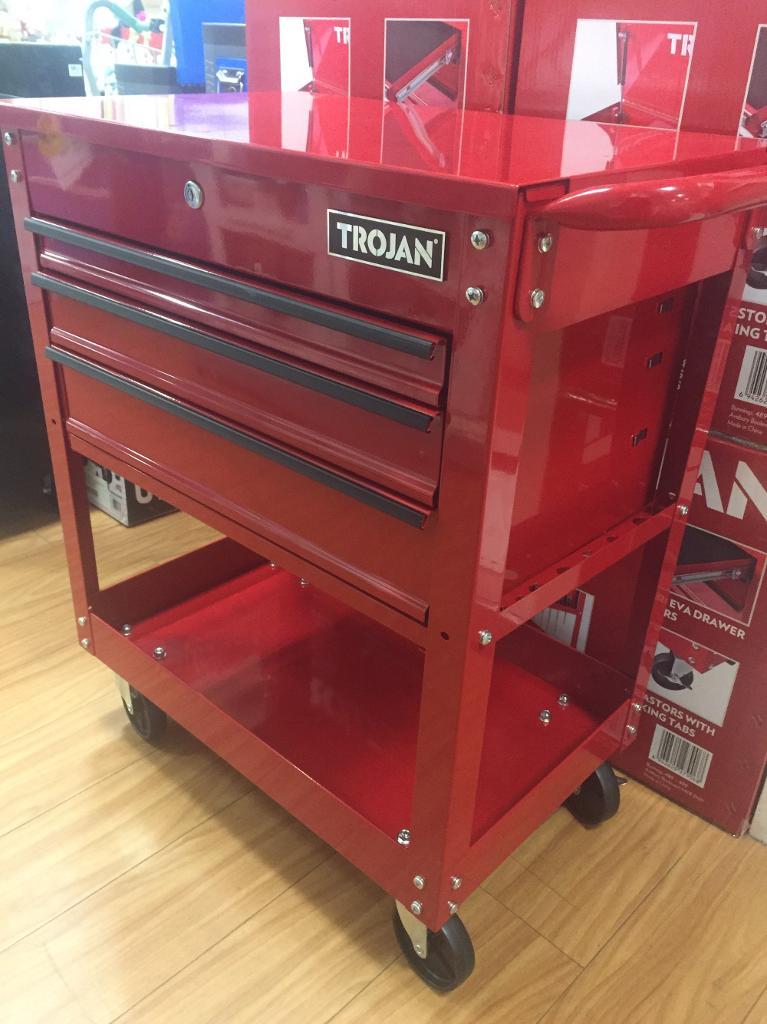 LAST 2 from 15 !! Tool trolley mechanic chest box roller in