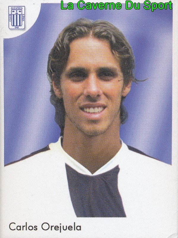 050 Carlos Orejuela Peru Club Alianza Lima Sticker Primera Division 2006 Panini